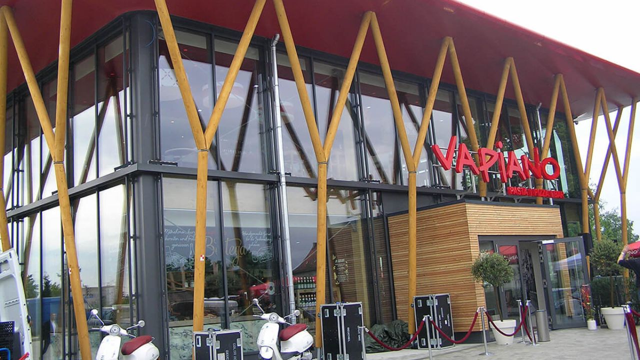 Referenzbild Vapiano Fürth