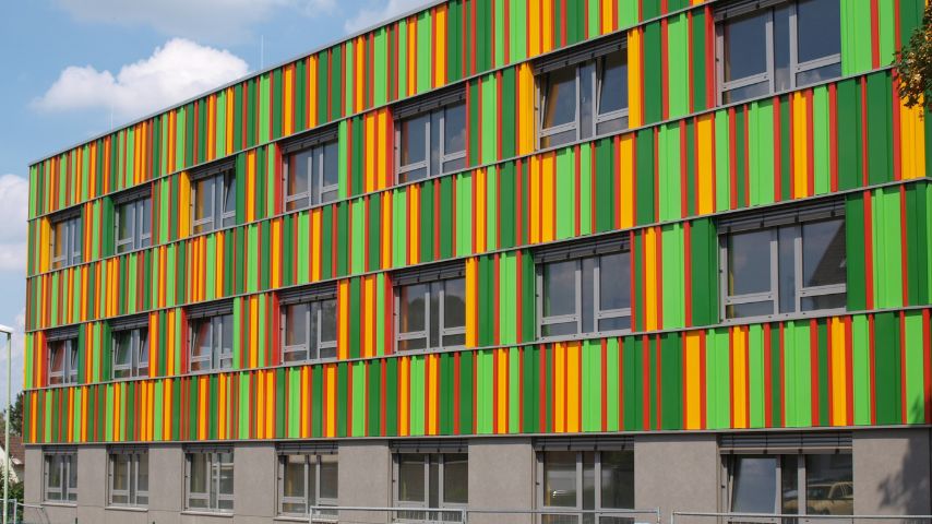 Aluminium Fassaden / Fassadenelemente f&uuml;r &ouml;ffentliche Geb&auml;ude