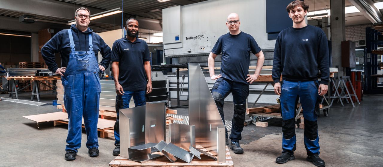 Arbeitsalltag bei ALU-Kanttechnik - Individuelle Aufgaben in der Fertigung