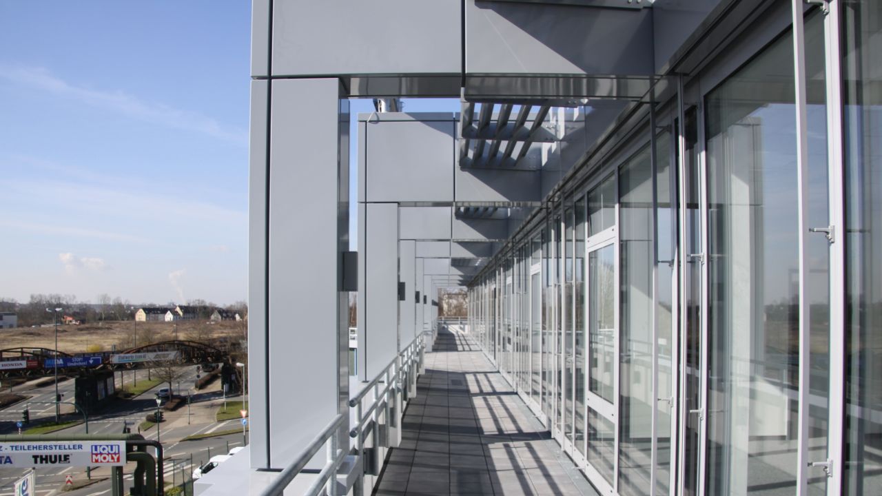 Aluminium Fassaden Referenz von ALU-Kanttechnik