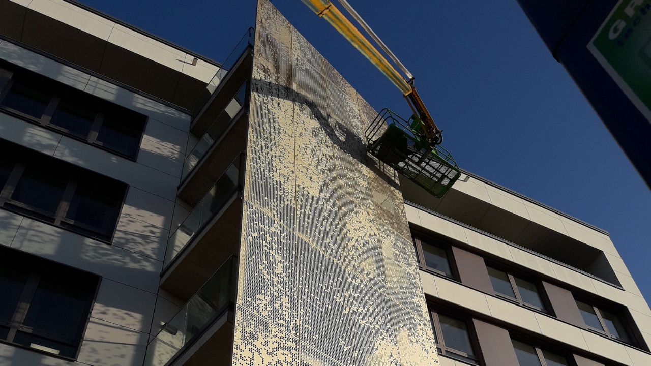 Aluminium Fassaden Referenz von ALU-Kanttechnik