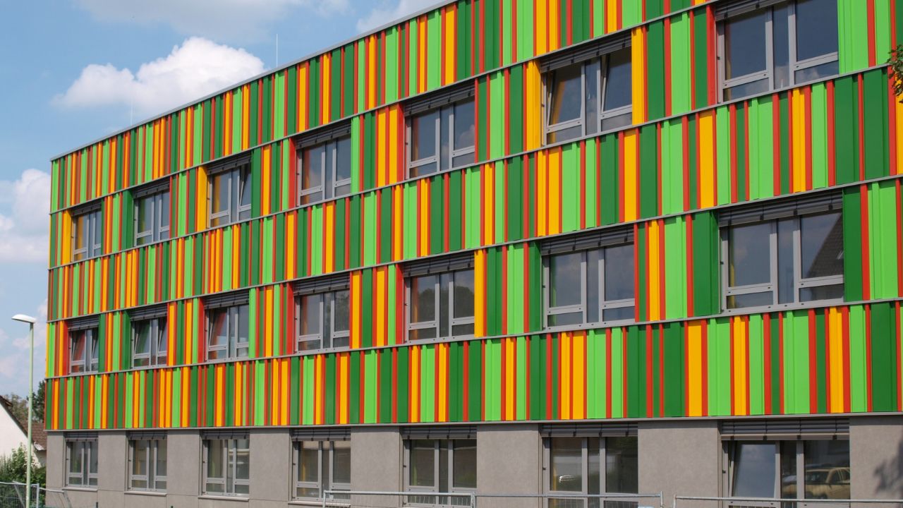 Aluminium Fassaden Referenz von ALU-Kanttechnik