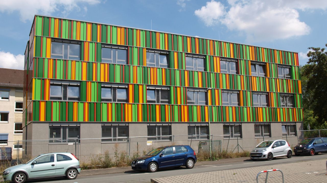 Aluminium Fassaden Referenz von ALU-Kanttechnik
