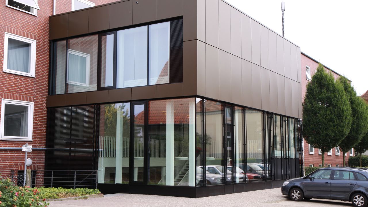 Aluminium Fassaden Referenz von ALU-Kanttechnik