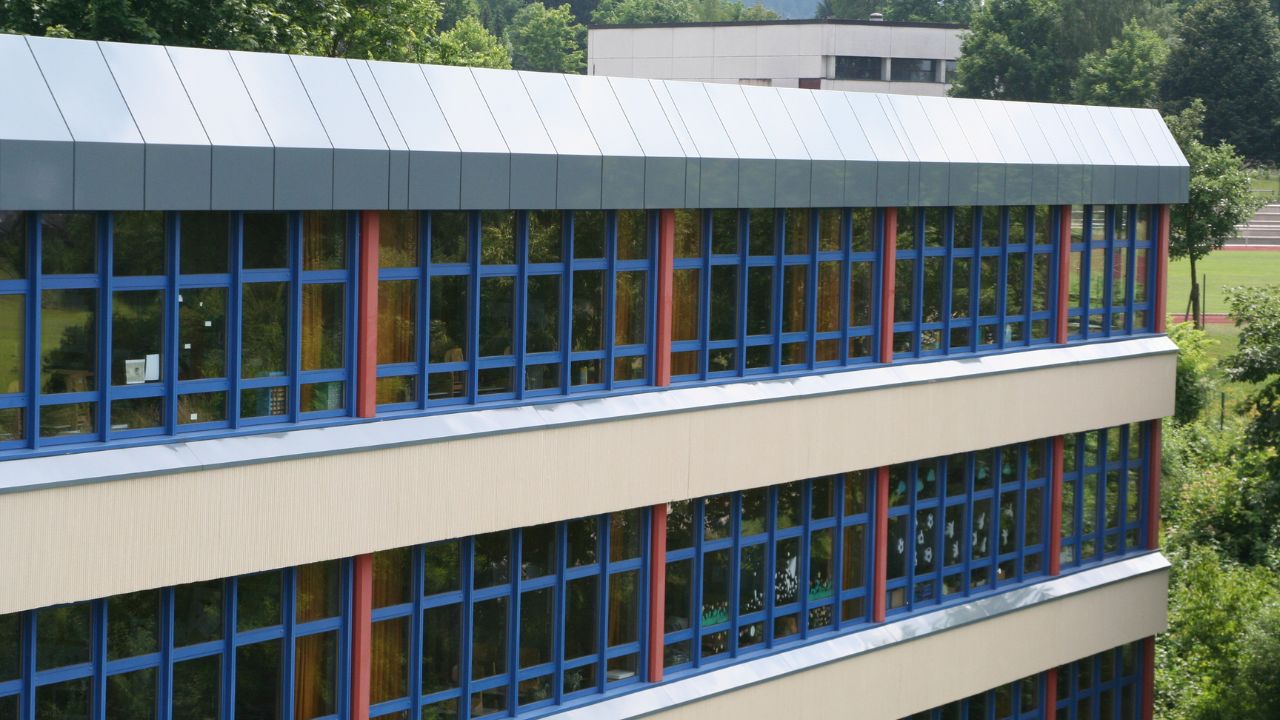 Aluminium Fassaden Referenz von ALU-Kanttechnik