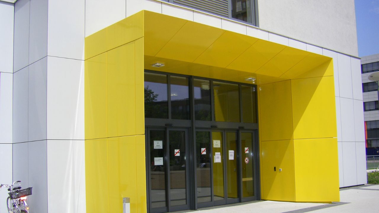 Aluminium Fassaden Referenz von ALU-Kanttechnik