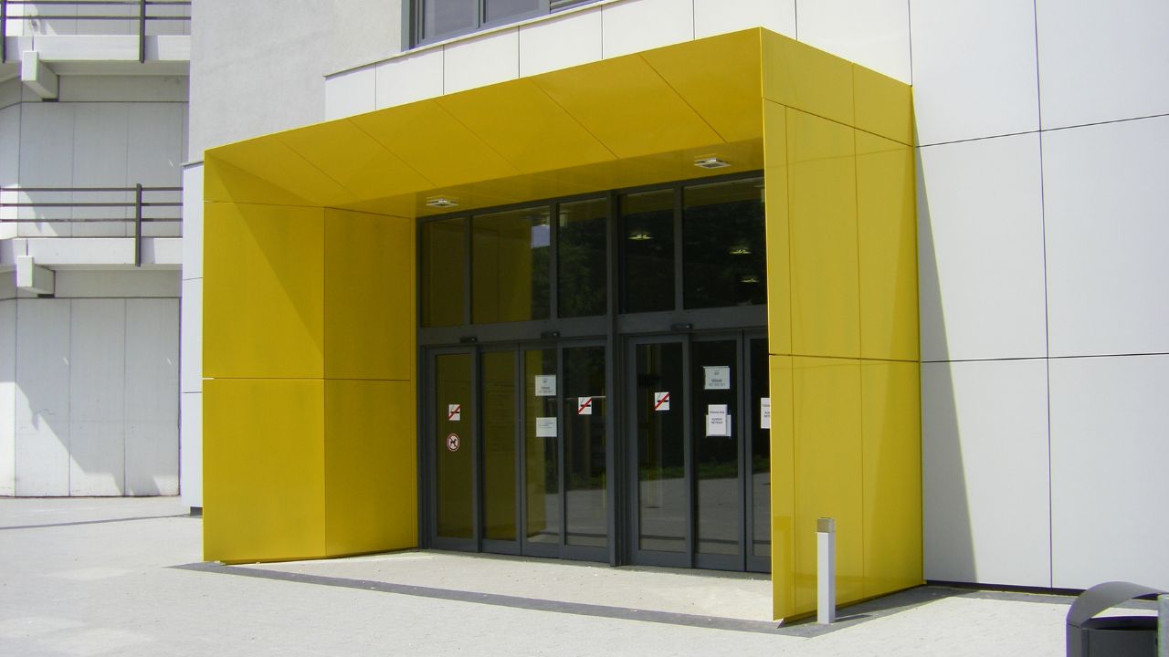 Aluminium Fassaden Referenz von ALU-Kanttechnik