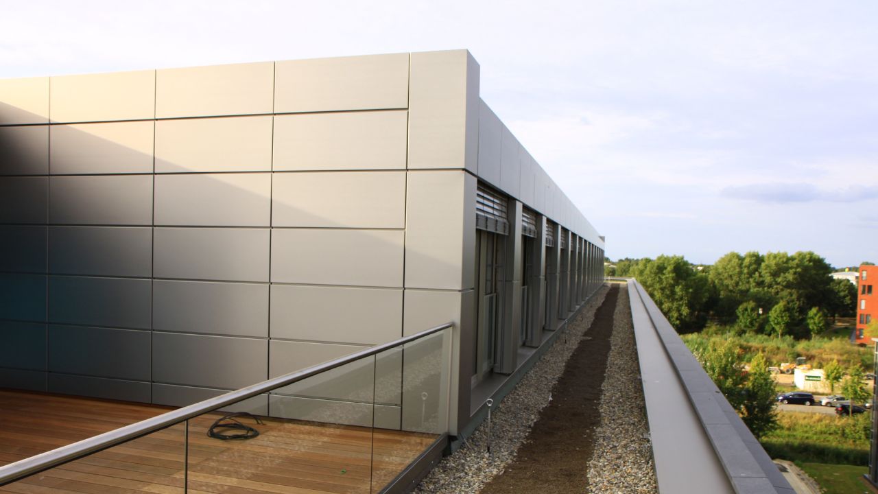 Aluminium Fassaden Referenz von ALU-Kanttechnik