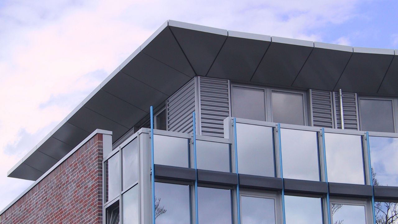 Aluminium Fassaden Referenz von ALU-Kanttechnik